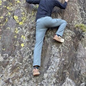 Patagonia Quandary Men’s Weather Resistance Hiking  Pants In Light Gray Size XL